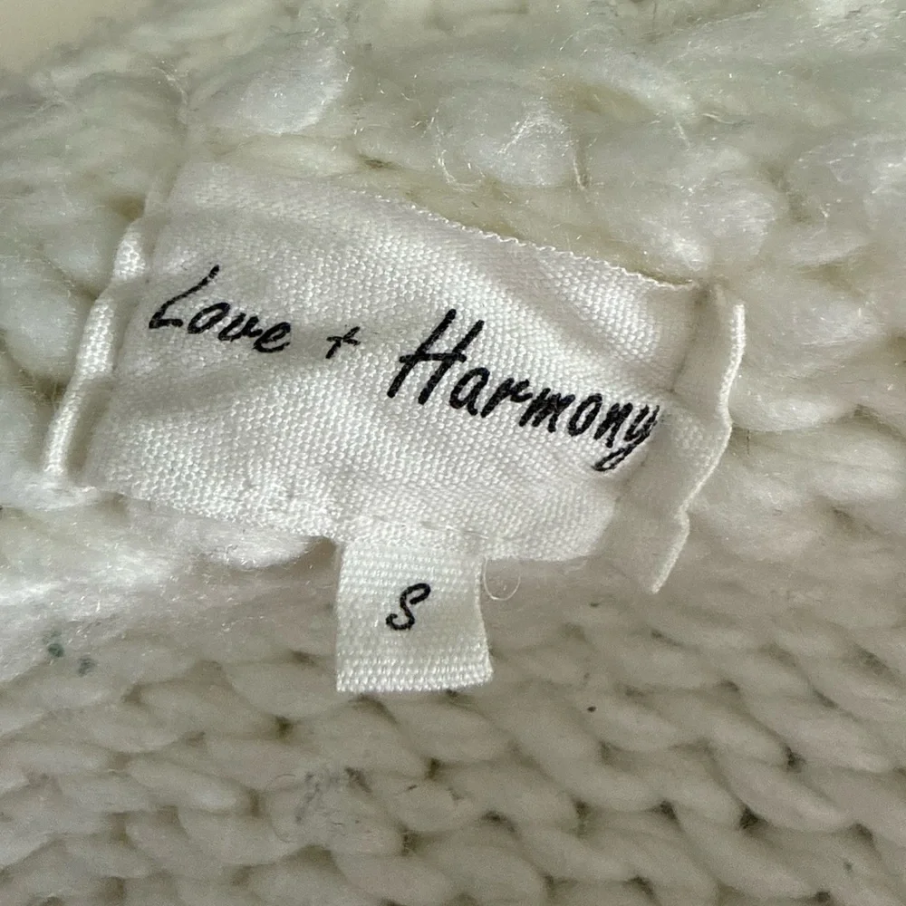 Love + Harmony Chunky Knit Mushroom Cardigan Sweater
